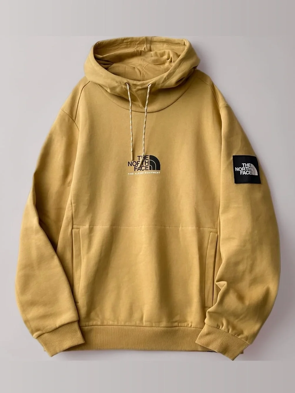 The North Face fine alpine equipment hoodie “Antelope Tan” Yellowish Size Small